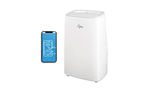 SUNTEC Mobiles Klimagerät Freezemaxx 16.000 Eco R290 APP – Klimaanlage mobil und leise mit Smart App Steuerung – Entfeuchter für Räume bis 70...