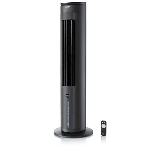 Brandson - Luftkühler mit Wasserkühlung - Preisträger 2025 - Verdunstungskühler - Luftkühler - Ventilator - mobile Klimaanlage ohne...