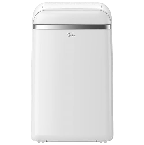 Midea Mobiles Klimagerät MPD-12CRN7, 12000 BTU 3,5kW, Kühlen&Ventilieren&Entfeuchten, Raumgröße bis 117m³(43㎡), Mobile Klimaanlage mit...