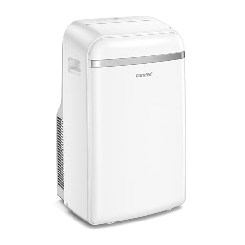 Comfee Mobiles Klimagerät PAC 12000, 12000 BTU 3,5kW, Kühlen&Ventilieren&Entfeuchten, Raumgröße bis 117m³(43㎡), Mobile Klimaanlage mit...