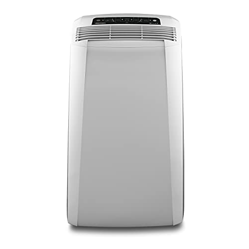 De'Longhi Pinguino PAC CN93 Eco mobiles Klimagerät mit Abluftschlauch, Klimaanlage für Räume bis 90 m³, Luftentfeuchter, Ventilationsfunktion,...