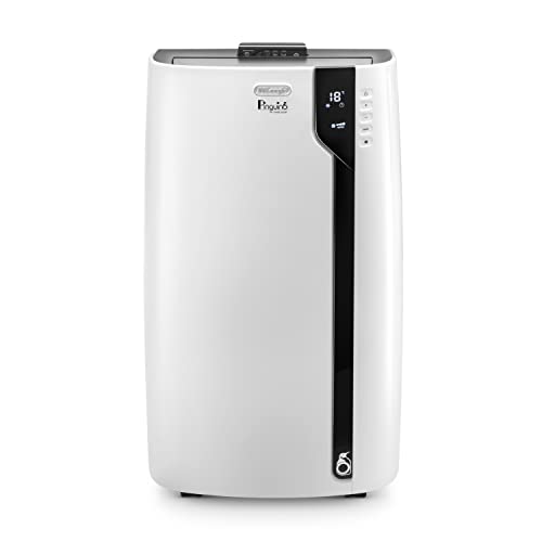 De'Longhi Pinguino PAC EX100 Silent mobiles Klimagerät mit Abluftschlauch, Klimaanlage für Räume bis 110 m³, Luftentfeuchter,...