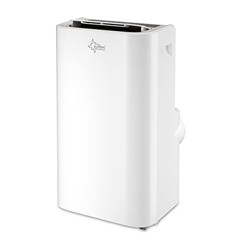 SUNTEC Mobiles lokales Klimagerät SNOW 12.000 Eco R290 | Klimaanlage für Räume bis 60 qm | Abluftschlauch | Kühler und Entfeuchter mit...