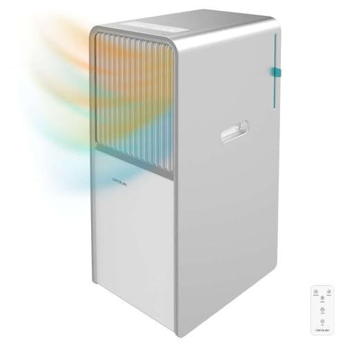 Cecotec - Mobile Klimageräte ForceClima 12650 Style Heating, 12000 BTU, Abdeckungsbereich 28 m2, Fernbedienung, Berührung, Wärmepumpe,...