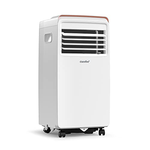 COMFEE' Tragbares Klimaanlage, AMBRA 10C, 2,6 kW, 33㎡/88 m³, 3-in-1 Tragbarer Klimaanlage, Ventilator, Kühlung, Luftentfeuchter, 24 Stunden Timer,...