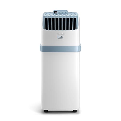 De'Longhi Pinguino Compact ES72 YOUNG, Mobiles Klimagerät, 8.300 BTU/h, für Räume bis zu 60m3, Entfeuchtungsfunktion, 24-Stunden-Timer,...