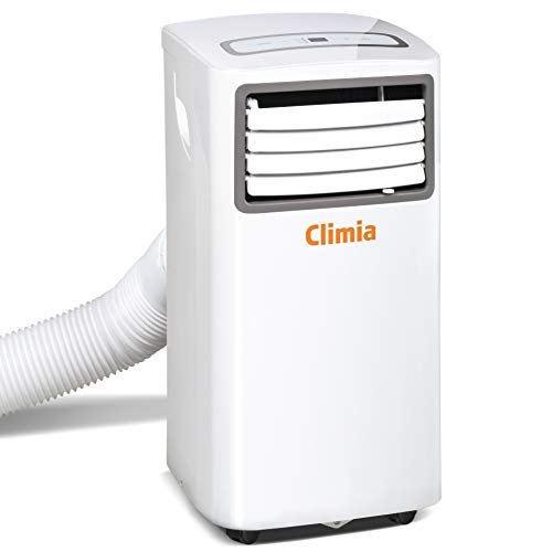 Climia CMK 2600 mobiles Klimagerät mit ökologischem Kühlmittel, 3-in-1 Klimaanlage – Aircondition, Ventilator und Luftentfeuchter