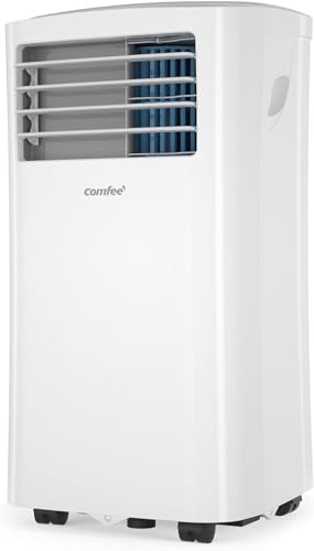 Comfee Mobiles Klimagerät MPPH-08CRN7, 8000 BTU 2,3kW, Kühlen&Ventilieren&Entfeuchten, Raumgröße bis 78m³(29㎡), Mobile Klimaanlage mit...