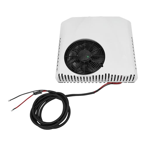 Ultradünne 12V Inverter Dachklimaanlage, leise Elektrische Automotive Split Klimaanlage AC Einheit mit Heiz- und Kühlung, Universelle Passform für...