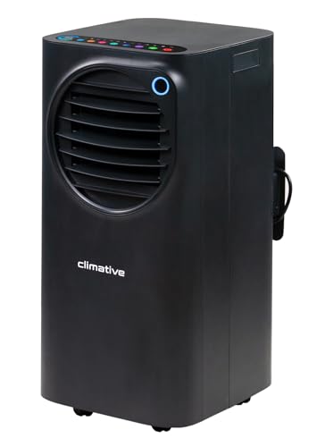 Climative AC33-S FUN Mobile Klimaanlage WiFi 3in1 Klimagerät: Entfeuchtung und Belüftung, Fernbedienung im Lieferumfang enthalten. funktioniert mit...