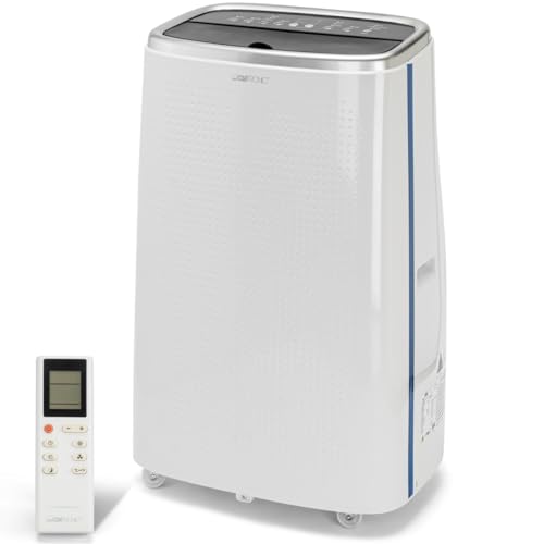 Clatronic® Mobile Klimaanlage mit WiFi-Steuerung | 3in1 Klimaanlage Mobil zum Kühlen, Entfeuchten, Ventilieren | Air Conditioner mit 12000 BTU |...