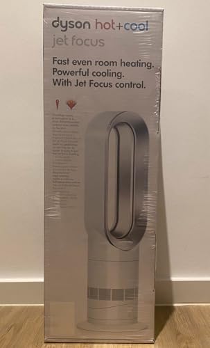 Dyson Hot + Cool AM09 Klimagerät (mit Jet Focus Technologie inkl. Fernbedienung, Energieeffizienter Heizlüfter und Ventilator mit Sleep-Timer...