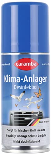 Caramba Easy Clean Klimaanlagen Desinfektion (100 ml) – Desinfektionsmittel gegen Bakterien und Pilze in Auto Klimaanlagen – Hygienespray für...