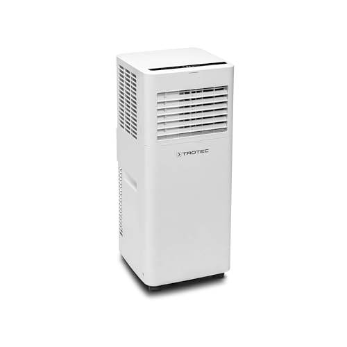 TROTEC Klimagerät PAC 2015 E – 2,1 kW (7.200 BTU), für Räume bis 65 m³, 3-in-1: Kühlung, Ventilation, Entfeuchtung, inkl. Fernbedienung & Timer