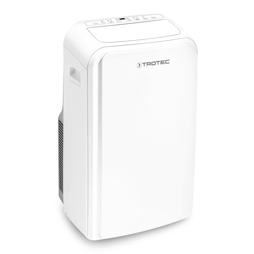 TROTEC Klimagerät PAC 3910 X – 3,9 kW (13.300 BTU), 3-in-1: Kühlen, Entfeuchten, Ventilieren, für Räume bis 130 m³, inkl. Zubehör &...