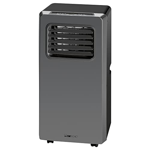 Clatronic Klimaanlage CL 3672 mobiles Klimagerät mit Abluftschlauch, 3 in 1 Klimaanlage mit LED-Display, Fernbedienung, 24 Stunden-Timer,...