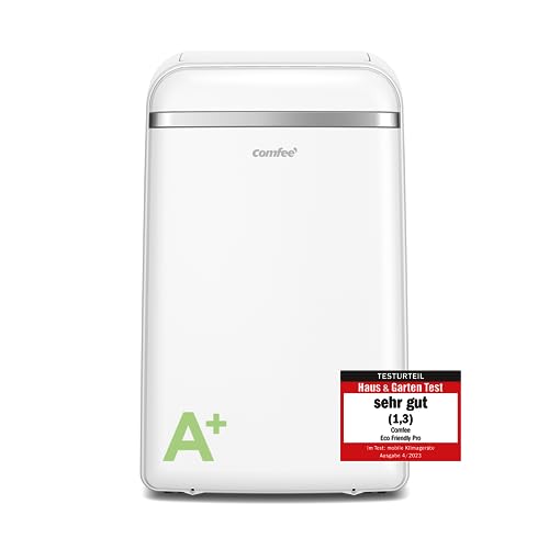 Comfee Mobiles Klimagerät 10000BTU, 3-in-1 mobile Klimaanlage mit Abluftschlauch, Kühlen und Entfeuchten und Ventilieren, 10000 BTU, 2,9kW, für...