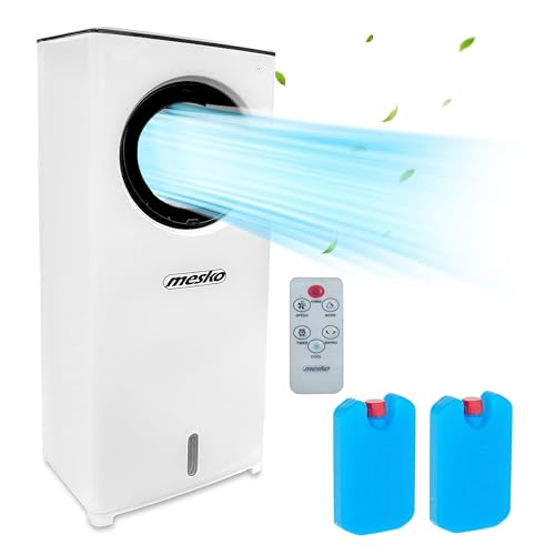 JUNG BLADELESS Klimaanlage Mobil ohne Abluftschlauch, mit Fernbedienung, Timer, 3in1 - Luftkühler, Luftreiniger, Luftbefeuchter, Mobile Ventilator...