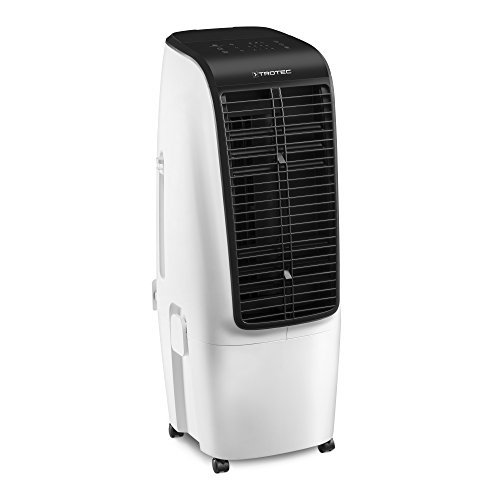 TROTEC Aircooler PAE 51 mobiler Luftkühler, 4-in-1 Luftkühler, Luftbefeuchter, Luftreiniger und Ventilator, 20 l Tank, 2 l/h Verdunstungsleistung, 4...