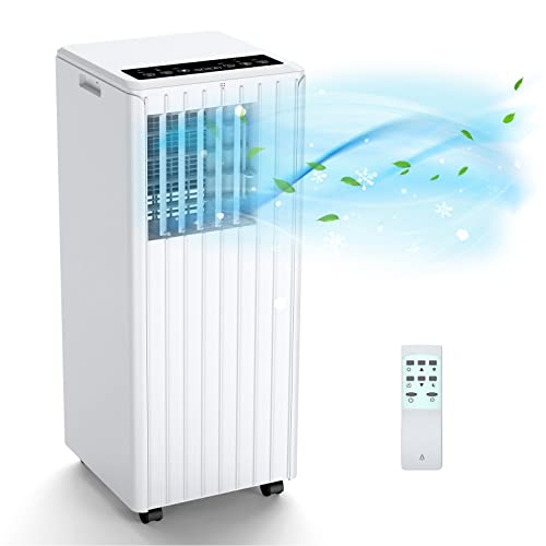 Mobiles Klimagerät 9000BTU Kühlen &Ventilieren &Entfeuchten 3in1 Air Conditione für Räume bis zu 75 m³(25㎡) Mobile Klimaanlage mit...