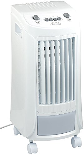 Sichler Haushaltsgeräte Klimagerät Wasserkühlung: Luftkühler mit Wasserkühlung LW-440.w, 65 Watt, Swing-Funktion (Klimaanlage, Ventilator,...