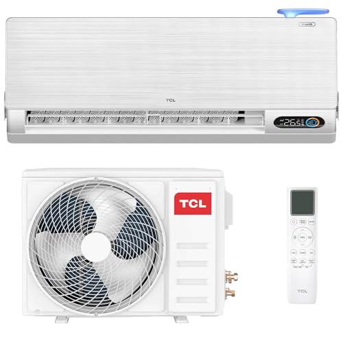 Split Klimaanlage FreshIN 9000 BTU QuadruPuri-Filter mit 360° Luftstrom, Filter-und Selbstreinigungssystem WIFI, App und Steuerung