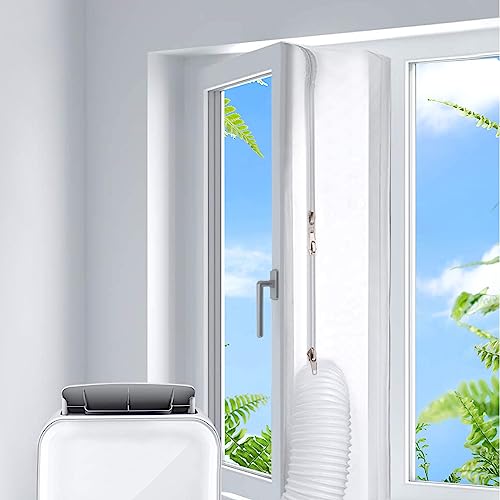 400cm Klimaanlage Fensterabdichtung für Mobile Klimageräte Klimagerät Dachfenster Klimaanlage Fenster Kippfenster Klimaanlage Abdichtung AC Air...