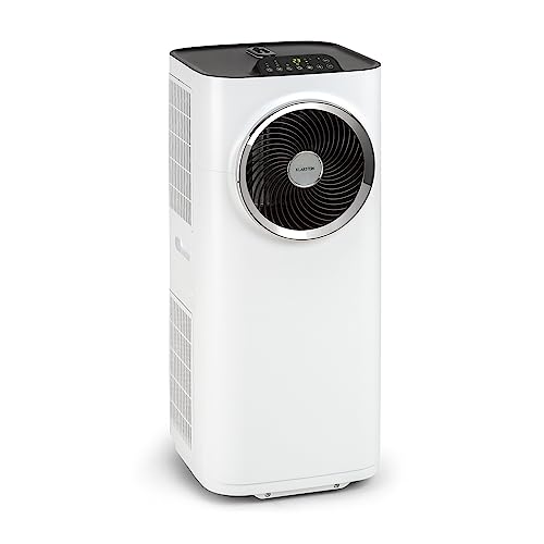 Klarstein Mobile Klimaanlage mit Abluftschlauch, 5-in-1 Klimagerät, Ventilator, Luftentfeuchter, Luftreiniger & Nachtmodus, App-Steuerung, Kleine &...