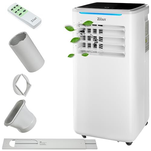 Klimaanlage 3in1 wifi mobil Fensterabdichtung mit Abluftschlauch Fernbedienung 24h Timer 9000 BTU 3 Modi Aircooler Klimagerät Air Conditioner...