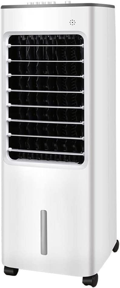 Mobiles Klimagerät, 4 IN 1 Klimaanlage, Luftkühler Luftbefeuchter Verdunstungskühler mit Wasserkühlung, Schaukelfunktion Standventilator, 3...