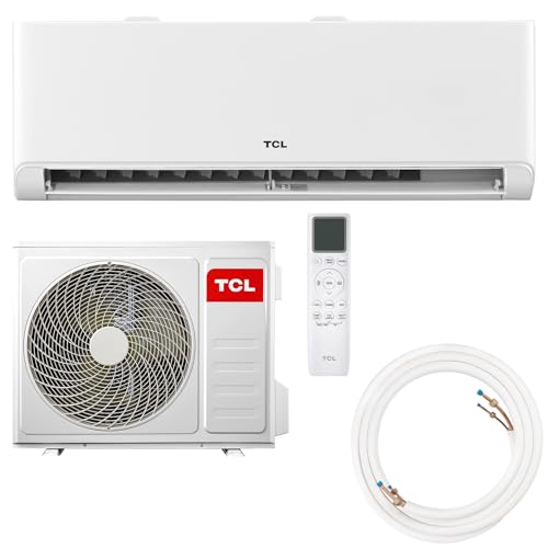 TCL Split Klimaanlage 9000 BTU (2,6 kW) Modell: BreezIN mit Frischluftzufuhr, Sprachsteuerung, WIFI für Räume bis 26m²
