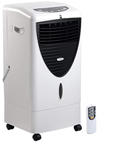 Sichler Haushaltsgeräte Oszillation Klimagerät: 3in1-Luftkühler, befeuchter und Ionisator, 20 l, 150 W, 800 ml/h (Oszillation Luftkühler, Luft,...