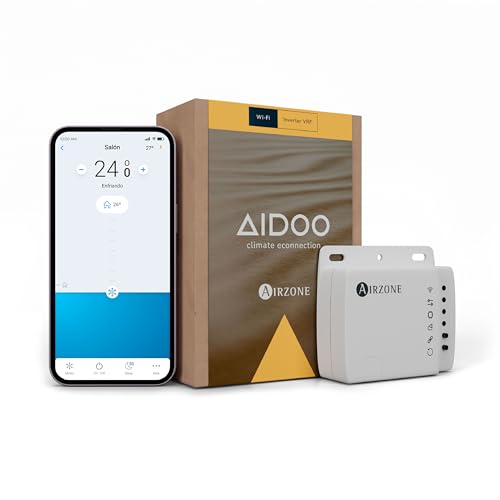 AIRZONE – Aidoo WLAN-Steuerung für Klimaanlagen - Kompatibel mit Mitsubishi Electric AZAI6WSCMEL - Fernsteuerung und Programmierung per App -...
