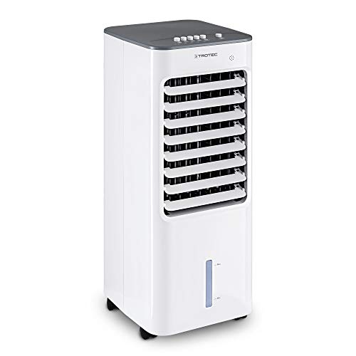 TROTEC PAE 21 Aircooler, mobiles 3 in 1 Klimagerät, Luftkühler, Lufterfrischer, Ventilator (3 Gebläsestufen, leise, Swing-Funktion)