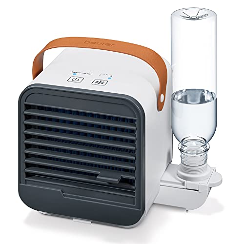 Beurer LV 50 Fresh Breeze Tischventilator/-kühler, handlich, portabel und modern, 2-in-1 Ventilator und Luftbefeuchter, ideal für's Büro, ohne...