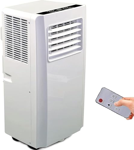 JUNG LIFEAIR Mobile Klimaanlage ohne Abluftschlauch, Klimagerät 2-in-1 Luftkühler und Ionisator, Leiser Ventilator mit Wasserkühlung, Fernbedienung...