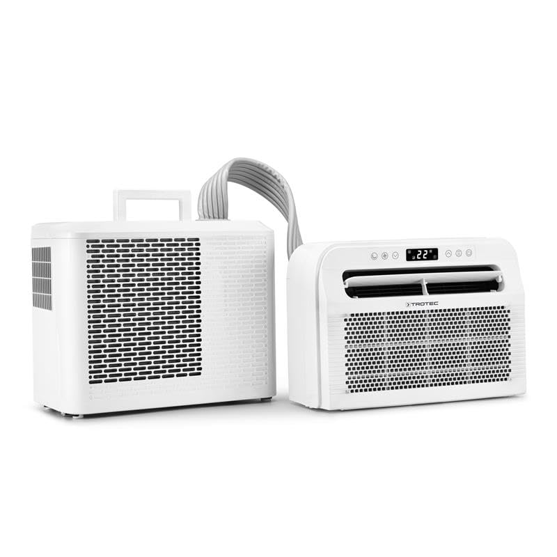 TROTEC PAC C 1500 S – Mobiles 3-in-1 Camping Klimagerät mit Kühlung, Ventilation & Entfeuchtung, 1.500 W, 4,4 Liter Tank, ideal für Zelt,...