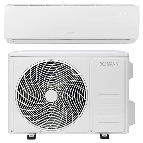 Bomann A++ WiFi-Klimaanlage CL 6047 QC CB, Inverter Klima-Splitgerät im Haus/Wohnung, Voice Control Alexa & Google, Klimagerät 18000 BTU/h, klein &...