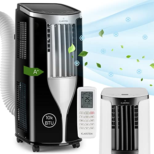 Klarstein Mobile Klimaanlage mit Abluftschlauch, 3-in-1 Klimagerät mit Ventilator & Luftentfeuchter, Kleine & Portable für Wohnung & Büro,...
