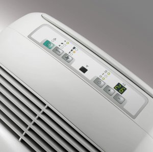 Bedienfläche des mobilen Klimageräts De´Longhi PAC N90 Eco Silent