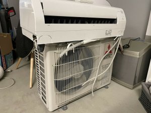 Beispiel einer Mitsubishi Split Klimaanlage