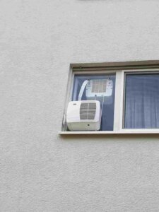 Mini Klimaanlage mit Außengerät von Eurom